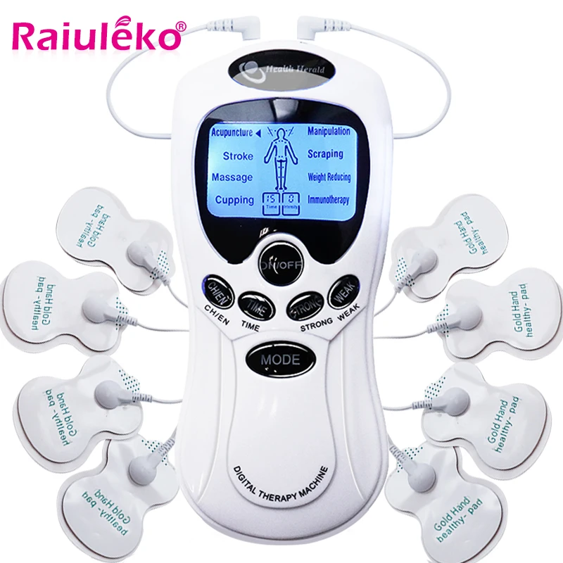 Sale Therapy-Machine Acupuncture Body-Massage Herald Tens 8-Models Digital Muscle-Stimulator-Ems mlKgQoRNV