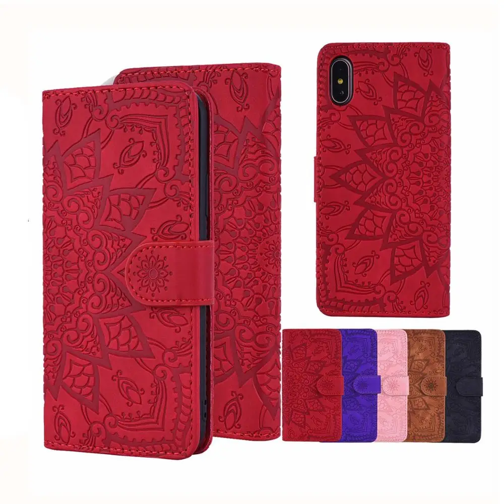For Samsung Galaxy S10 9 8Plus Case Note9 10 Cover Soft Silicone Back A50 40 30 20 A8 2018Leather Flip | Мобильные телефоны и