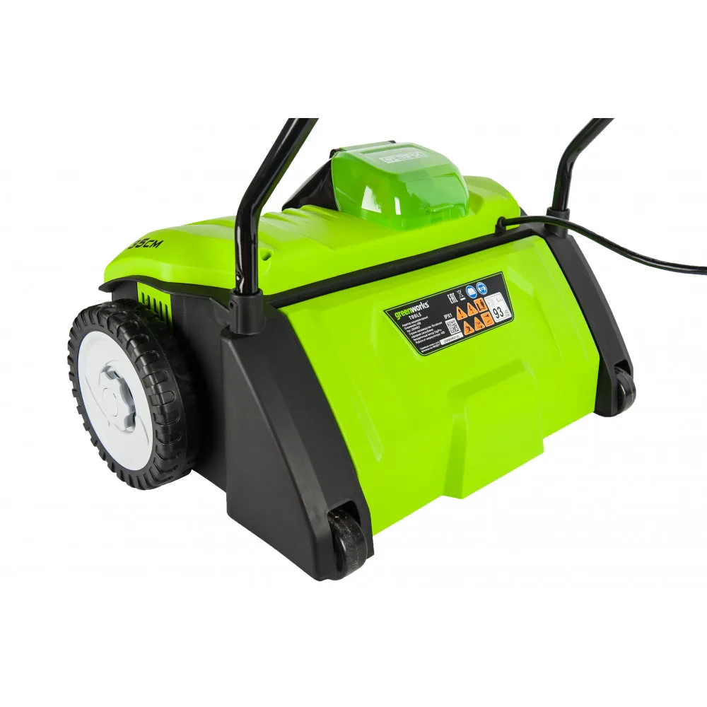Аэратор аккумуляторный Greenworks G40DT30K4 40V с 1хАКБ 4 А.ч. и ЗУ|Ручные аэраторы| |