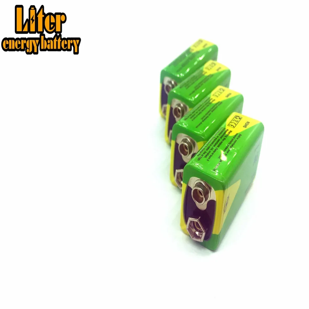 1/2/4x4,8x2,6x1,7 см металл-гидридных или никель Батарея 9 V 1200 мА/ч, долгий срок службы Батарея замена 9 V 1200mAh дыма сигнализации игрушки Батарея