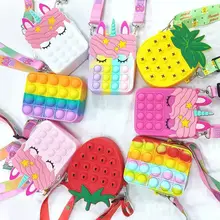 Robot anti Stress en Silicone, jouet anti Stress, anti Stress, Macaron arc en ciel 