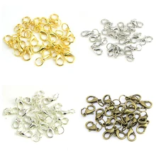 20 шт. в стиле бохо, застежки-карабины, кольца для прыжков, разъемное кольцо для изготовления крючков, бусины с обжимным концом, пружинное ожерелье, соединительные цепи, набор