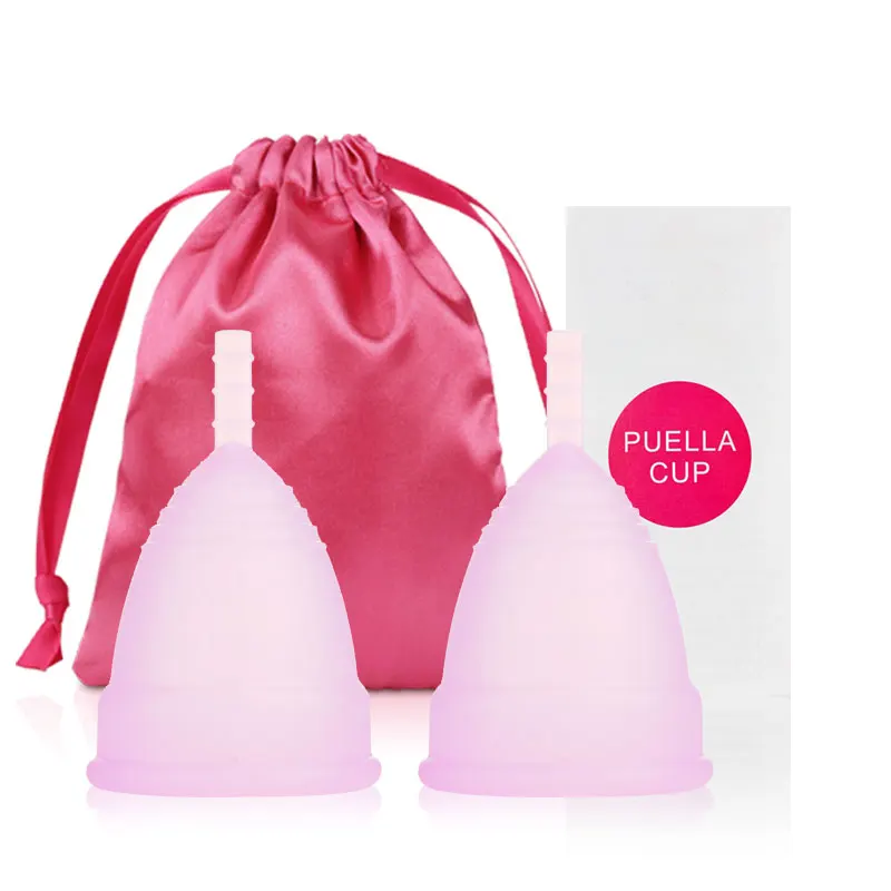 Silicone Menstrual Cup with Sterilizer - Comfortable, Eco-Friendly Period Care, Free Shipping