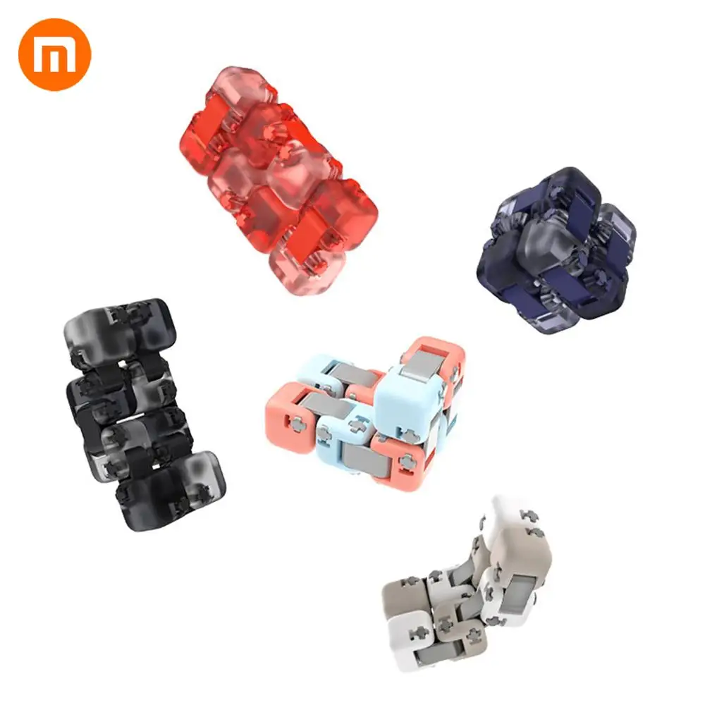 Кубики Xiaomi Mitu на палец разных цветов блоки для сборки кубики знакомых с