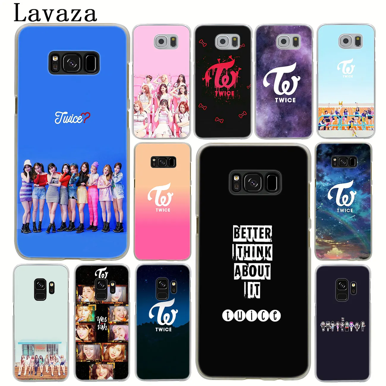 Жесткий чехол Lavaza Twice K Pop для samsung Galaxy S10 E S8 + S9 Plus S6 S7 Edge S10E | Мобильные телефоны и