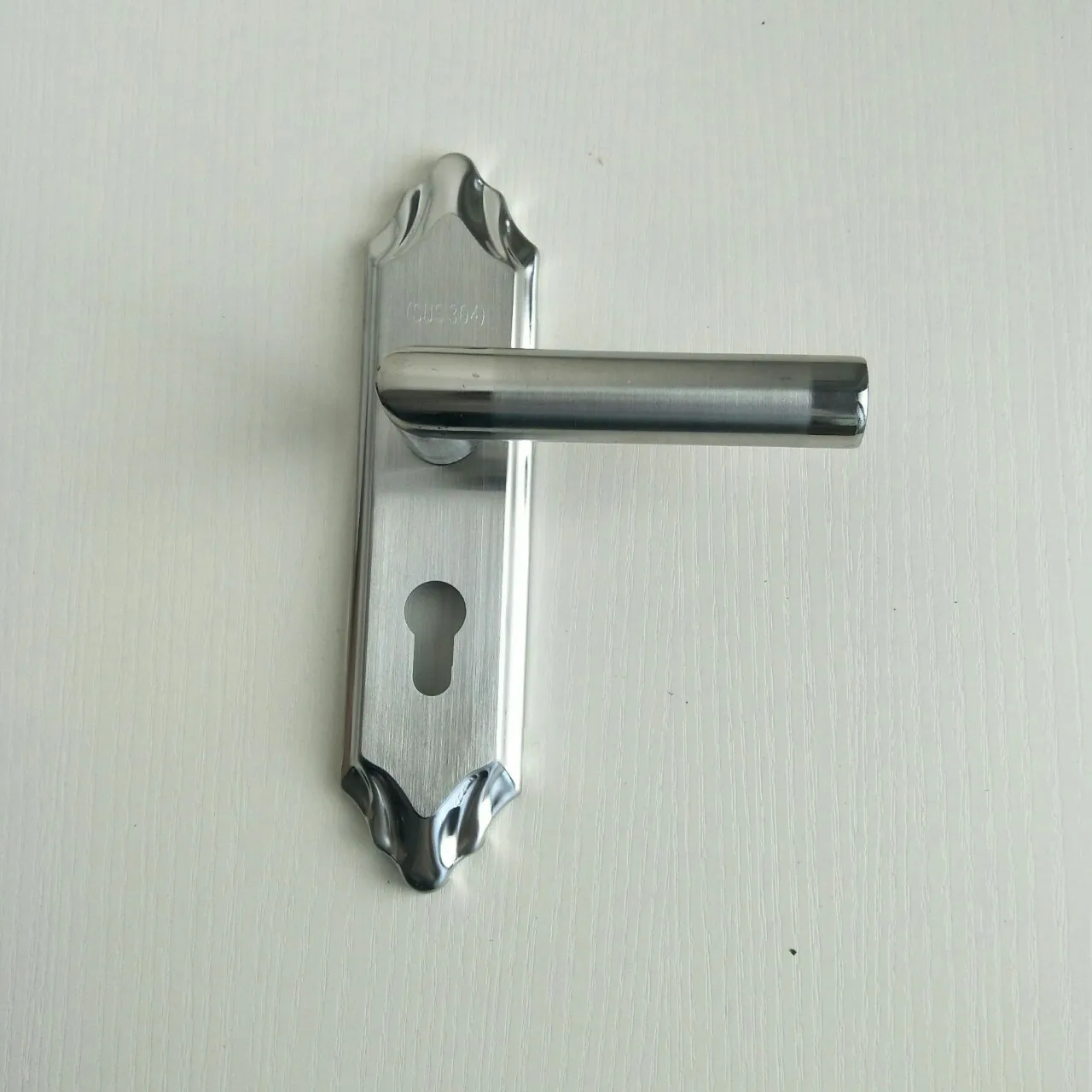 

Stainless Steel Door Lock Indoor Engineering Set Door Lock Wood Composite Baking Varnish Bedroom Room Door Small 50 Bearing Lock