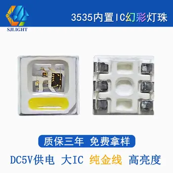 

Manufacturers Direct Pin 3535rgbw Four-in-One Built-in IC Magic Lamp Beads Sk6812 3535led Lamp Beads Gold Wire