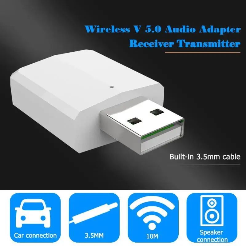 ZF-169 Plus 3 в 1 BT V5.0 аудио USB приемник передатчик беспроводной адаптер