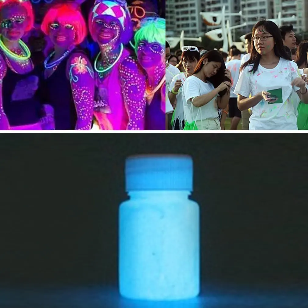 High-Gloss Luminous Paint Waterproof Long-Lasting Fluorescent Liquid Luminous Powder Luminous Paint Water-Based 2019