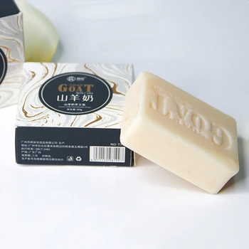 

Goat Milk Handmade Soap Nourishing Skin Anti-itching Anti-mite For Body Face And Facial Detox Cream Shrinking Pores