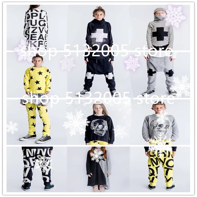 Online IN MAGAZZINO 19 Anni di Nuovo Cel * Serie Ins di Esplosione di Personalità Ninja T star Pantaloni Pantaloni stile harem del ragazzo del bambino pantaloni