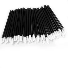100 шт одноразовая кисть для губ палочки Аппликатор инструменты для нанесения макияжа для губ кисти портативные Косметические женские Модные кисточки