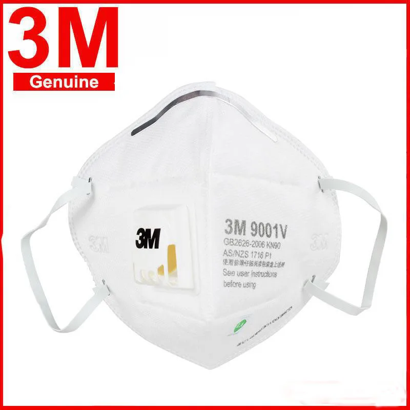 

3M KN95 Mask 9001V FFP2 Face Masks Anti-Dust and Flu, Virus 9002V PM 2.5 KN90 Masks Particulate Respirator Dust Mask