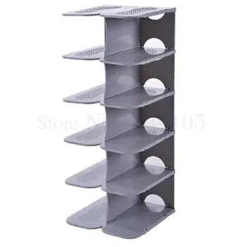 

Provincial Space Shoe Receiving Artifact Dormitory Household Shoe Cabinet Double-deck Shoe Bracket Finishing Shoe Frame Simple R