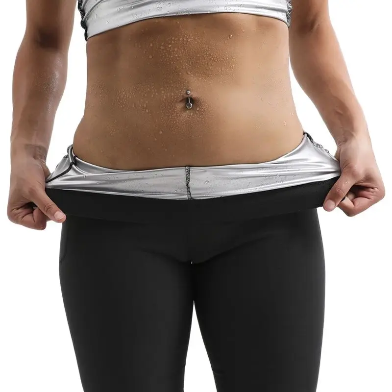 Sauna Suits Women Slimming Workout Sauna Pants Waist Trainer Vest Body Shaper Shirt Fitness Leggings Tank Tops Control Shapewear tummy tucker