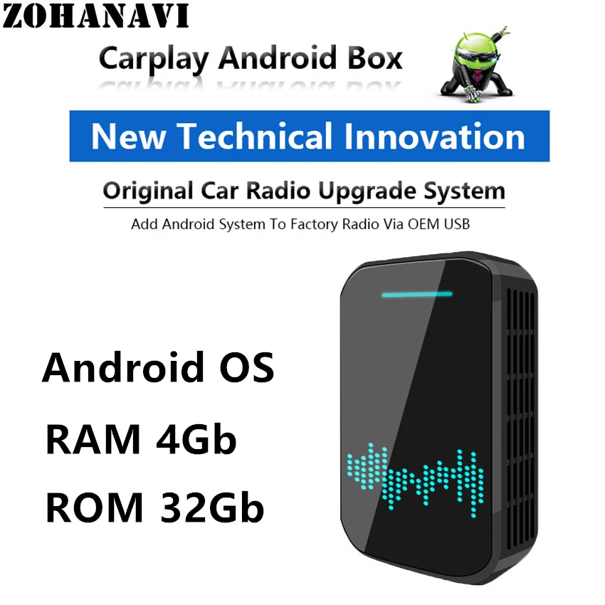 Android 9 0 автомобиль радио Carplay коробка для Хонда цивик аккорд Avancier UR-V XR-V
