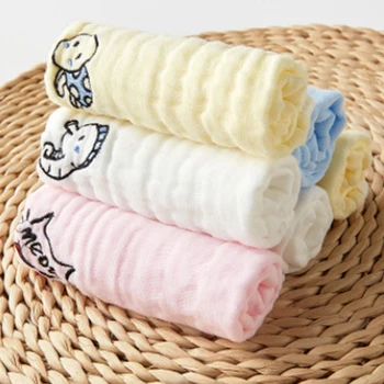 

Baby Kids mesh Bibs Towel Feeding Lunch soft Bibs bibs 28*25cm reusable Cloths Children Accessorries High Quality new