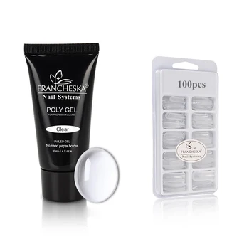 

Francheska Poly Gel Set Quick Building Polygel Set Crystal Jelly Hard Poligel Acrylic Soak Off Nail Extension Akryl Gel Builder
