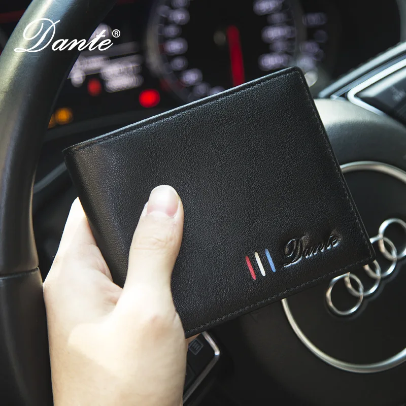 

Dandy RFID Anti-Theft Brush MEN'S Wallet Short Full-grain Leather Personalized & Creative Fashion Genuine Leather Wallet Leather