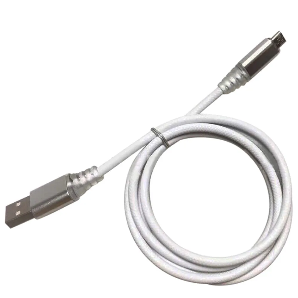 USB к Mirco USB зарядное устройство светодиод Видимый поток света Micro usb зарядный кабель для синхронизации данных для Android Phone PC кабель BAY14 - Цвет: E