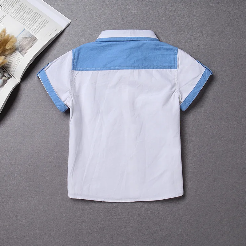 New Style CHILDREN'S Shirt Preppy Style High Quality CHILDREN'S Shirt