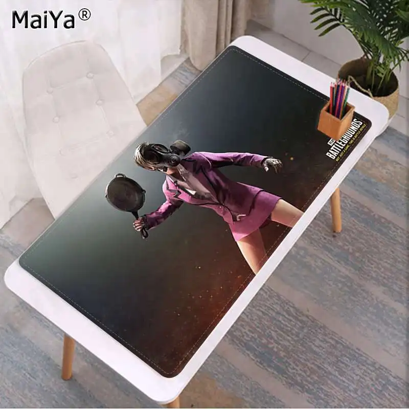 Lock Edge 40X90cm Maiya, новинка года, playerunknown's wanderer, противогаз, настраиваемый игровой коврик для мыши для ноутбука, резиновый компьютерный игровой коврик для мыши - Цвет: Lock Edge 40X90cm
