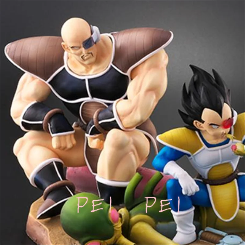 Аниме статуя Dragon Ball Супер Saiyan& Nappa полноразмерный портрет GK резиновая фигурка героя Коллекционная модель игрушки P1681