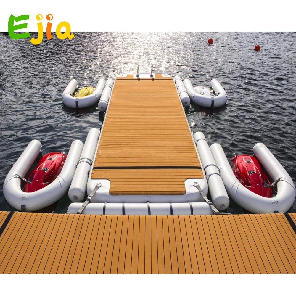 Sea Inflatable Floating Platform Jet Ski Motor C Dock & Water Bag Jet Ski  Motor Floating Dock For Adult Kids Water Sports - Inflatable Toys -  AliExpress