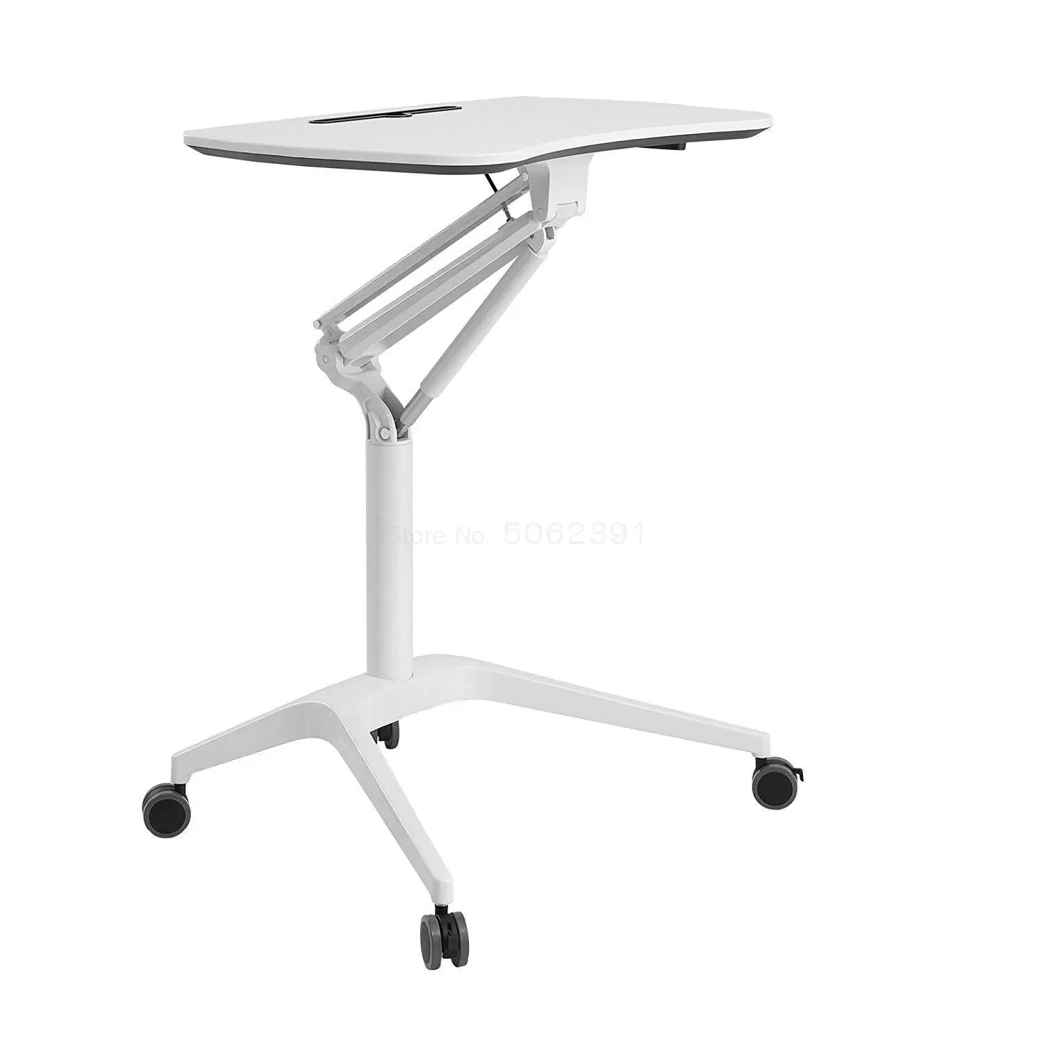 Алюминиевый сплав стоящий ноутбук стол маленькийй столик для кровати стол верстак динамик стол - Цвет: Same as picture 5