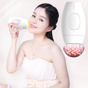 

Mini Handheld Laser Epilator Depilador Facial Permanent Hair Removal Device Whole Body Laser Hair Remover Machine 500000 Flashes