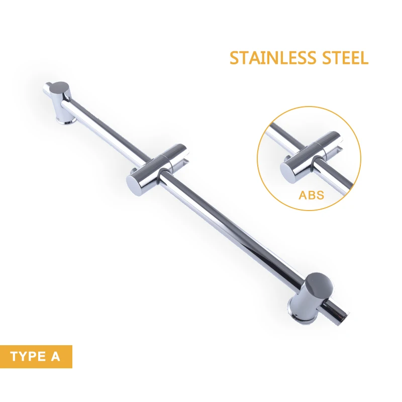 Подъемная штанга для душа из нержавеющей стали или латуни раздвижной стержень