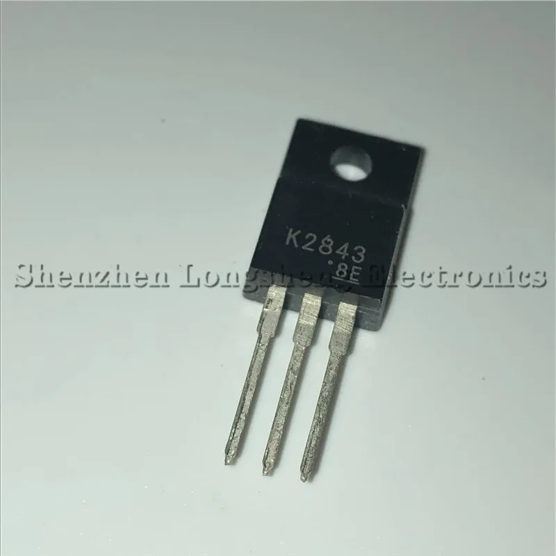 10 шт./лот K2843 2SK2843 TO-220F полевой транзистор NPN 10A600V | Электронные компоненты и