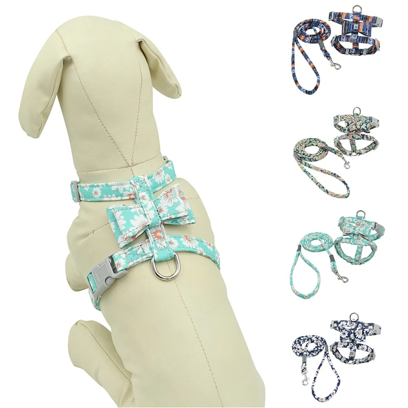 cute dog harness and leash