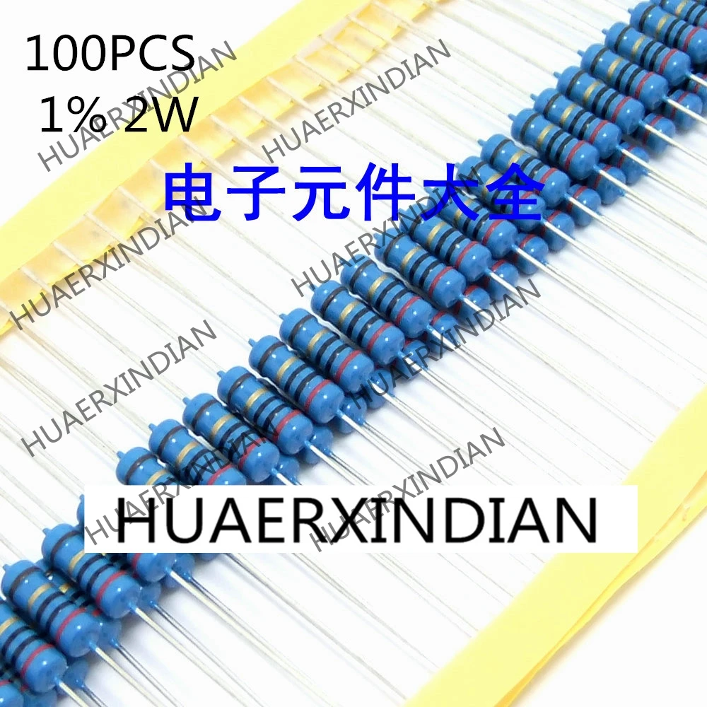 100 шт. 1% 2W 56R 56ohm 12,54100