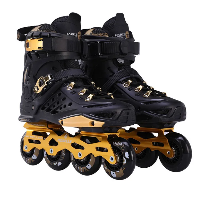 Adult roller skates inline roller skates roller skates professional flat flower roller skates men and women full flash