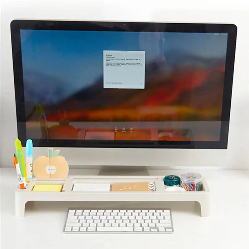  Desktop Stationary Stationery Organizer Table Storage Shelves Office Storage Organizer Computer Rac