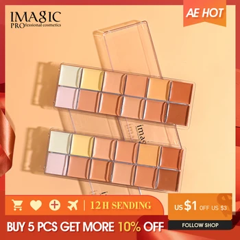 

IMAGIC Face Foundation Base Makeup Matte Oil Control Concealer Full Coverage Liquid Foundation Cream Cosmetics Maquiagem