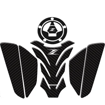 

3D Motorcycle Accessories Real Tank Pad Gas Fuel Sticker Moto Decal Emblem Protector FOR kawasaki Z800 Z750 Z1000