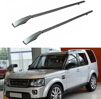 

2Pcs Aluminum Roof Rack Side Rails Top Luggage Carrier Fits for Land Rover- Discovery LR4 2010-2016 Baggage Roof Rail Bars