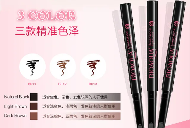 Bioaqua 3 Colors 24 Hours Long Lasting Stereo Rotary Eyebrow Pencil Lock Color Waterproof Sweatproof Soft Smooth Makeup Fashion Eyebrow Pencil Eyebrow Pencil Makeupwaterproof Eyebrow Makeup Aliexpress
