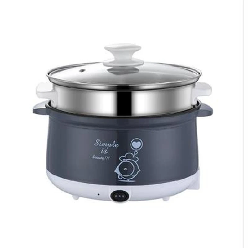 

220V Household Electric Mini Multi Cooker Non-stick Hot Pot Cooking Pot For Cooking Frying Steaming EU/AU/UK/US High Quality