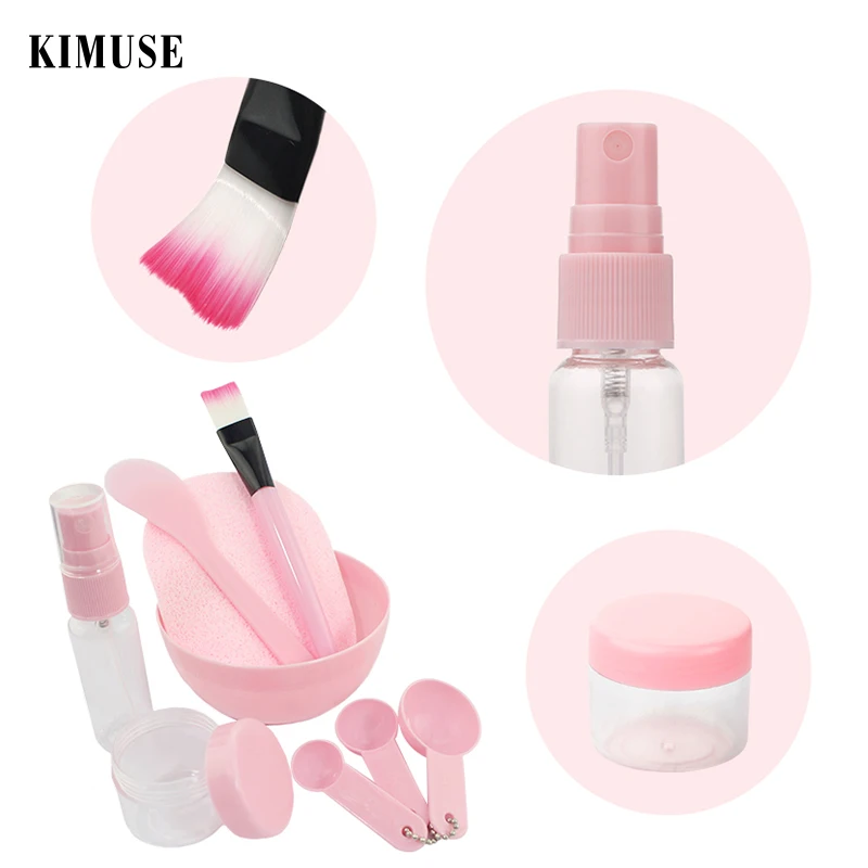 KIMUSE 9 PCS Face Mask Bowl Brush Spoon Stick Beauty Make up Set For Facial Mask Tools Women's Makeup Tool Kits pincel maquiagem KIMUSE 9 PCS Face Mask Bowl Brush Spoon Stick Beauty Make up Set For Facial Mask Tools Women's Makeup Tool Kits pincel maquiagem