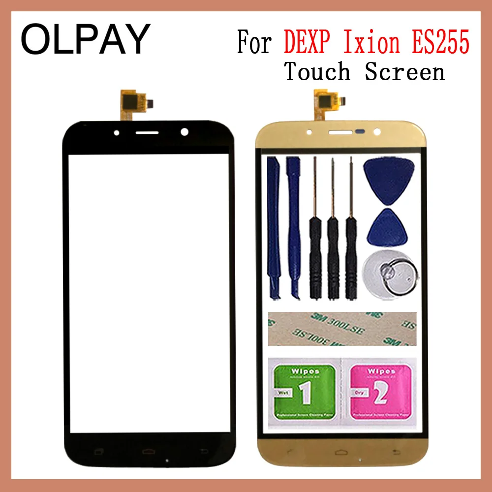 OLPAY 5,5 ''мобильный сенсорный экран для телефона для DEXP Ixion ES255 сенсорный экран стекло дигитайзер Сенсорная панель Переднее стекло и инструменты