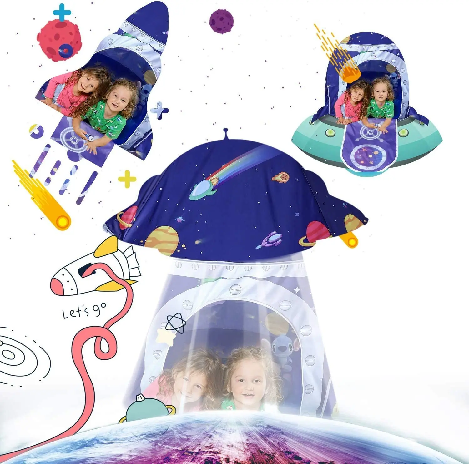 Kids Tent Space Children Play House Child Tente Enfant Portable Baby Play House Tipi Kids Space Toys Play House For Kids 5