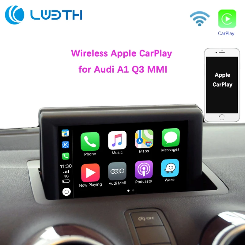 Aftermarket A1 Q3 MMI RMC OEM Wi-Fi беспроводной интерфейс Apple CarPlay Модернизированный для Audi с