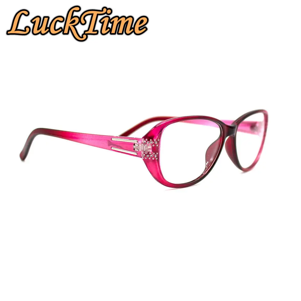 

LuckTime Casual Women's Glasses Frame Retro Round Myopia Glasses Frame Lucky Time Optical Glasses Frame Women #1364