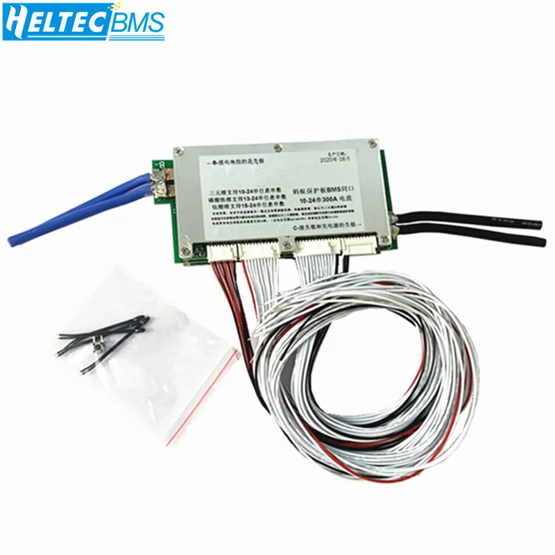 Защитная Плата Smart BMS 300A 200A 100A 70A для литиевого аккумулятора балансировочная плата