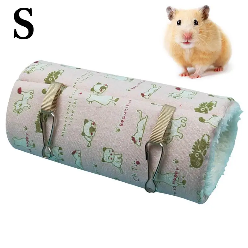 Long Tunnel Hamster Hammock Small Animals Tube Rat Ferret Toy Small Pet Warm 