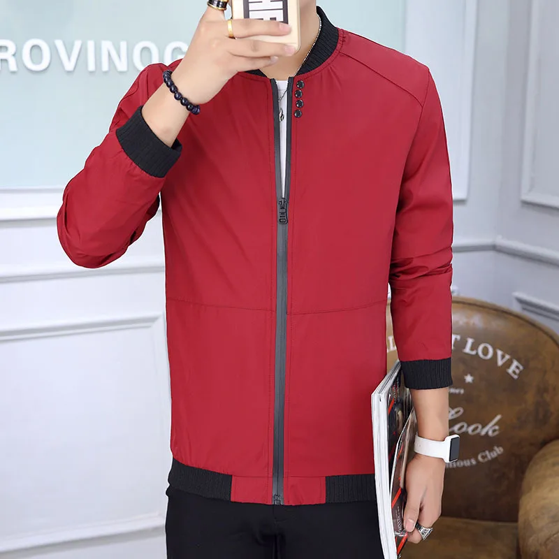 

MEN'S Coat 2019 New Style Spring And Autumn Korean-style Trend Autumn Handsome Tops Casual Clothes Autumn Clothing Jacket Men'S