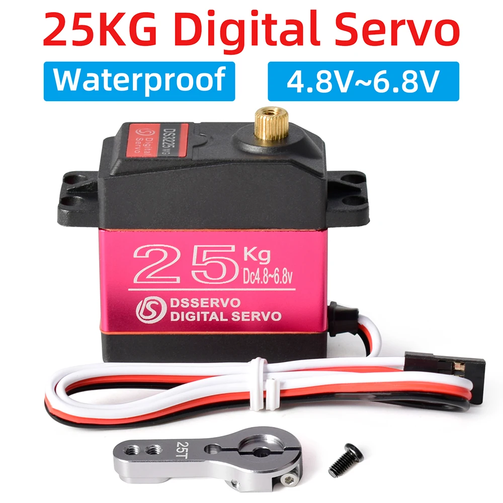 RC servo Waterproof Servo DS3225 25KG/0.13sec Metal Gear Digital Servo
